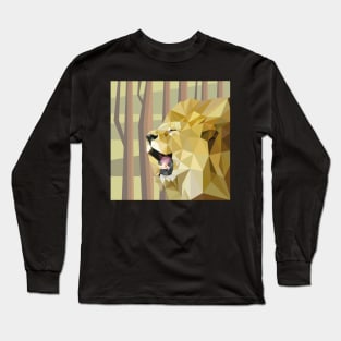 Prismatic Lion Long Sleeve T-Shirt